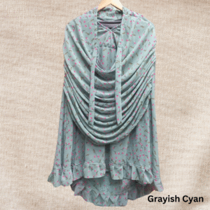 Khimar Niqabi Hijab – Soft Georgette - Image 3
